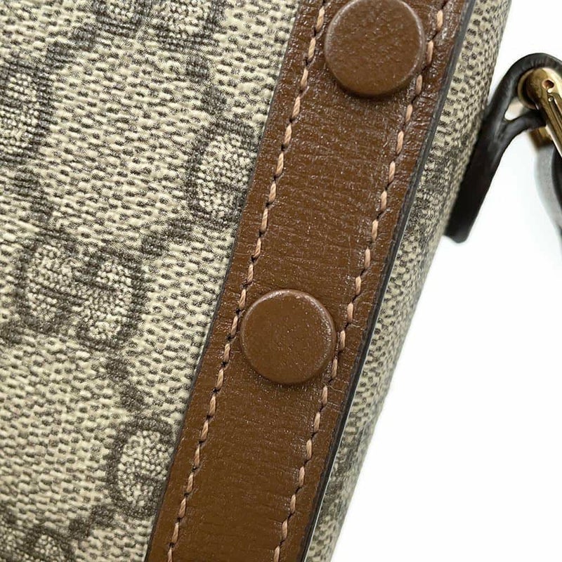 グッチ ショルダーバッグ GGスプリーム ホースビット1955 PVC レザー 699296 GUCCI