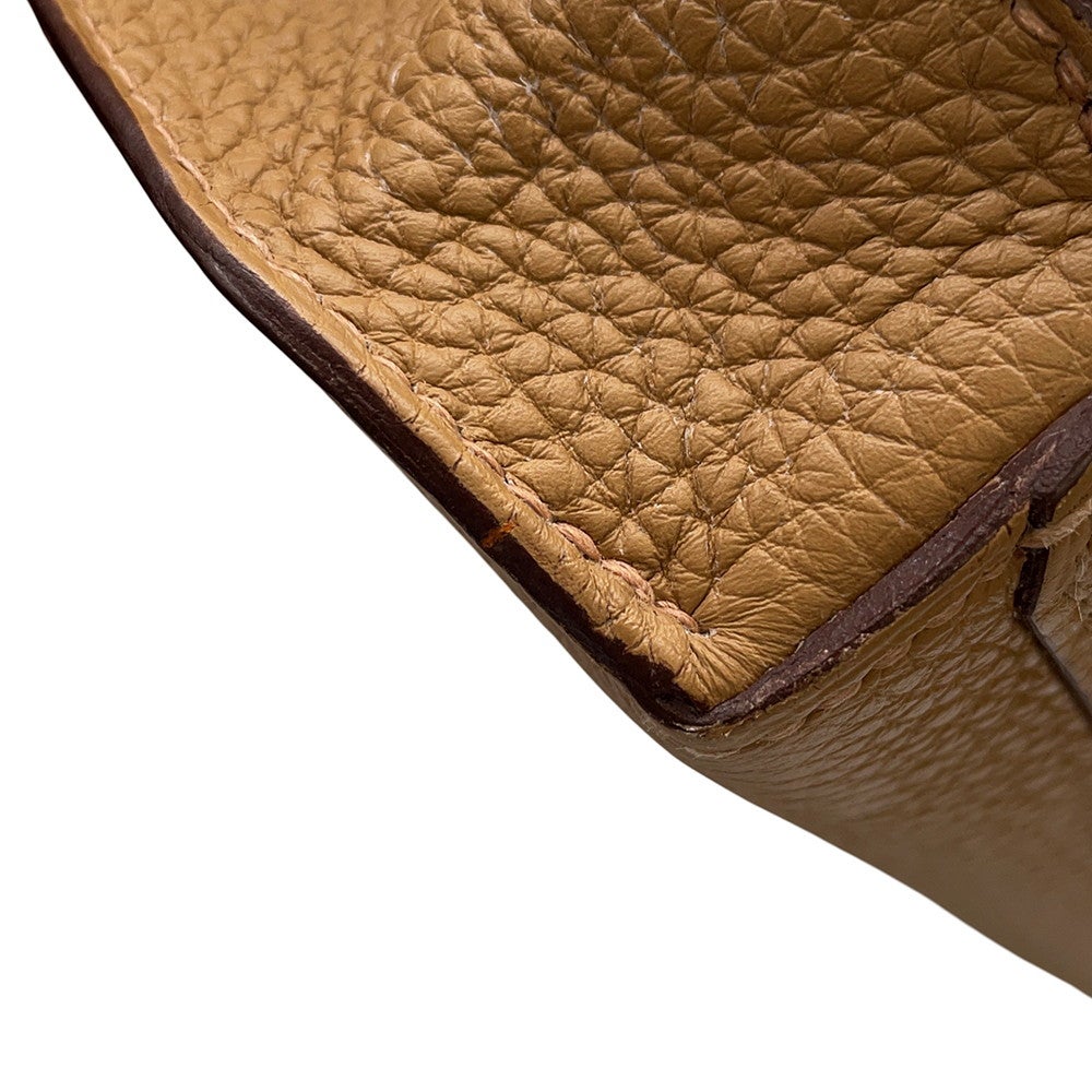 エルメス ケリーデペッシュ34 セサミ/シルバー金具 トゴ Z刻印 HERMES