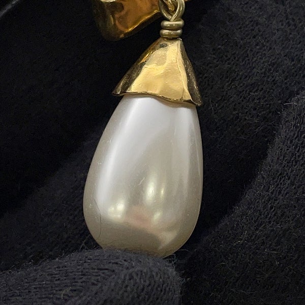 シャネル ピアス ココマーク ラインストーン フェイクパール L23 C CHANEL アクセサリー
