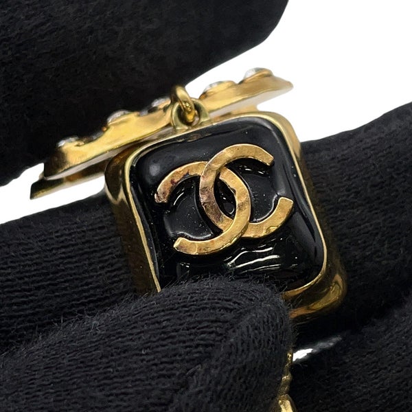 シャネル ピアス ココマーク ラインストーン フェイクパール L23 C CHANEL アクセサリー