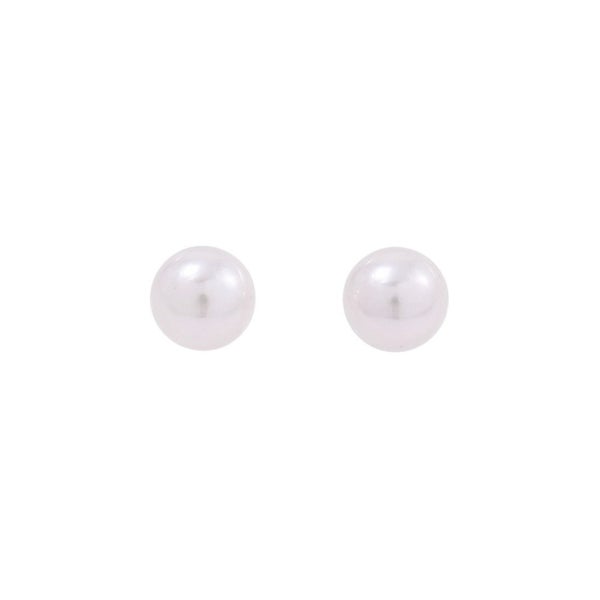 ミキモト ネックレス エトレンヌ ピアスセット あこや真珠 パール K18WGホワイトゴールド MIKIMOTO
