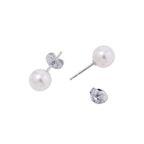 ミキモト ネックレス エトレンヌ ピアスセット あこや真珠 パール K18WGホワイトゴールド MIKIMOTO