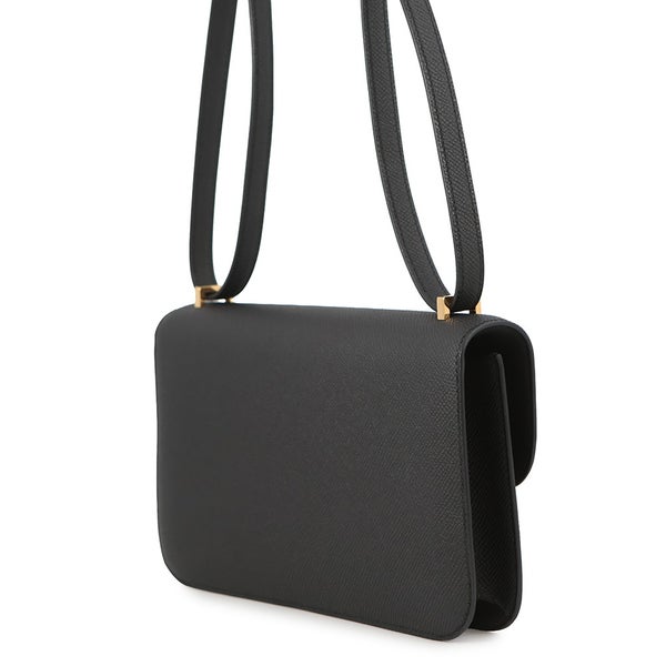 エルメス コンスタンス エラン ミロワール ブラック/ゴールド金具 エプソン K刻印 HERMES 黒