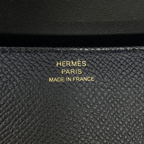エルメス コンスタンス エラン ミロワール ブラック/ゴールド金具 エプソン K刻印 HERMES 黒