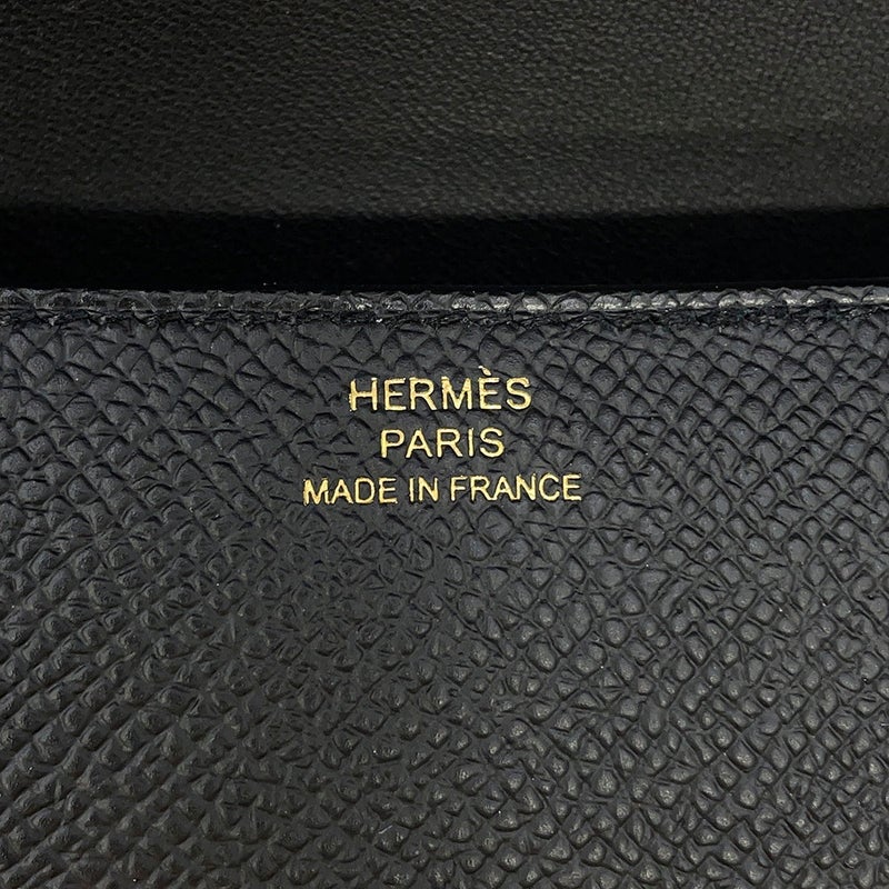 エルメス コンスタンス エラン ミロワール ブラック/ゴールド金具 エプソン K刻印 HERMES 黒
