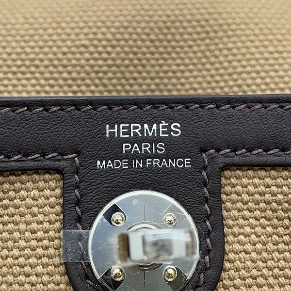 エルメス ハンドバッグ リンディ ミニ ムース/バイブルン/シルバー金具 トワルアッシュ/スイフト G刻印 2way