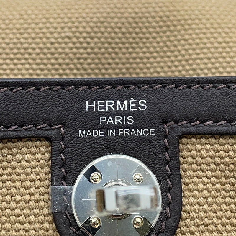 エルメス ハンドバッグ リンディ ミニ ムース/バイブルン/シルバー金具 トワルアッシュ/スイフト G刻印 2way