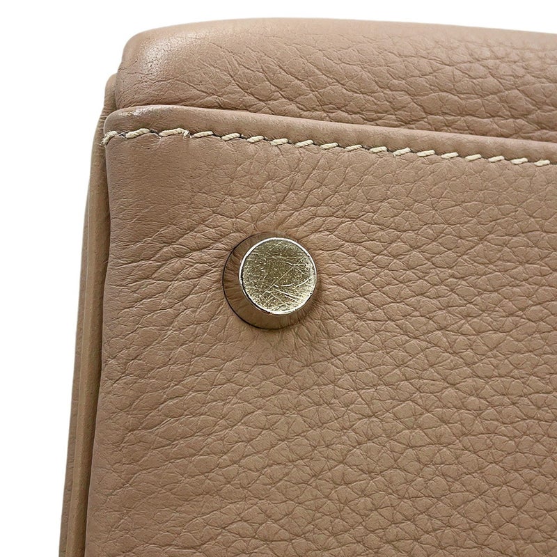 エルメス ハンドバッグ ケリー35 内縫い アルジル/マットシルバー金具 トゴ □E刻印 HERMES 2wayバッグ