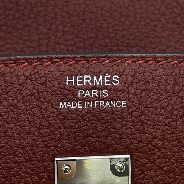 エルメス バーキン25 ルージュアッシュ/シルバー金具 トゴ G刻印 HERMES Birkin ハンドバッグ