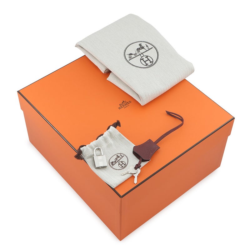 エルメス バーキン25 ルージュアッシュ/シルバー金具 トゴ G刻印 HERMES Birkin ハンドバッグ