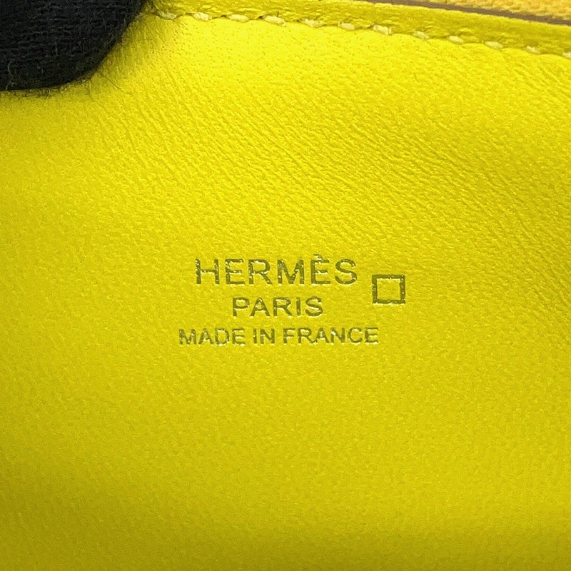 エルメス ボリード1923 ミニ ライム/シルバー金具 アリゲーターマット B刻印 HERMES 2way