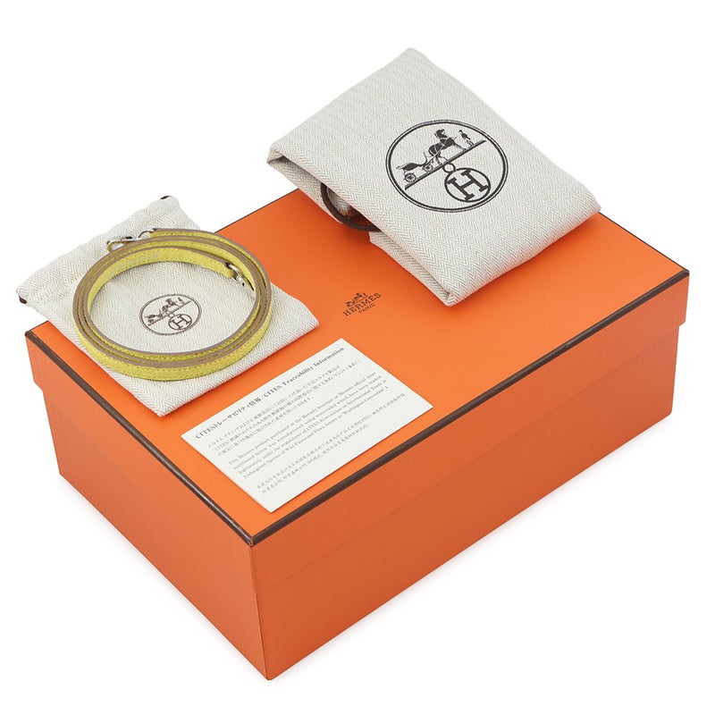 エルメス ボリード1923 ミニ ライム/シルバー金具 アリゲーターマット B刻印 HERMES 2way