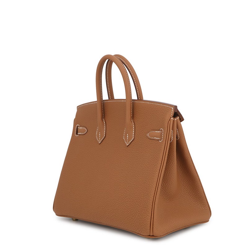エルメス バーキン25 ゴールド/ゴールド金具 トゴ G刻印 HERMES Birkin ハンドバッグ
