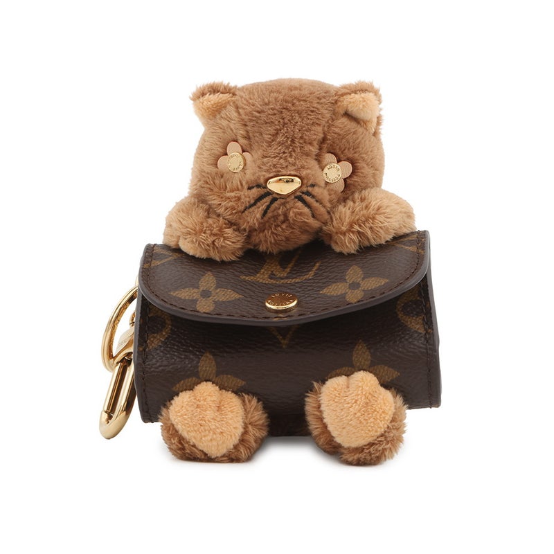 ルイヴィトン バッグチャーム モノグラム バッグチャーム･LV キュート モノグラム M03748 LOUIS VUITTON チャーム 猫 ねこ