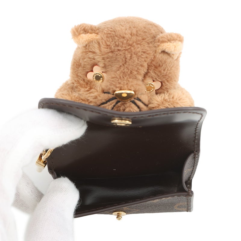 ルイヴィトン バッグチャーム モノグラム バッグチャーム･LV キュート モノグラム M03748 LOUIS VUITTON チャーム 猫 ねこ