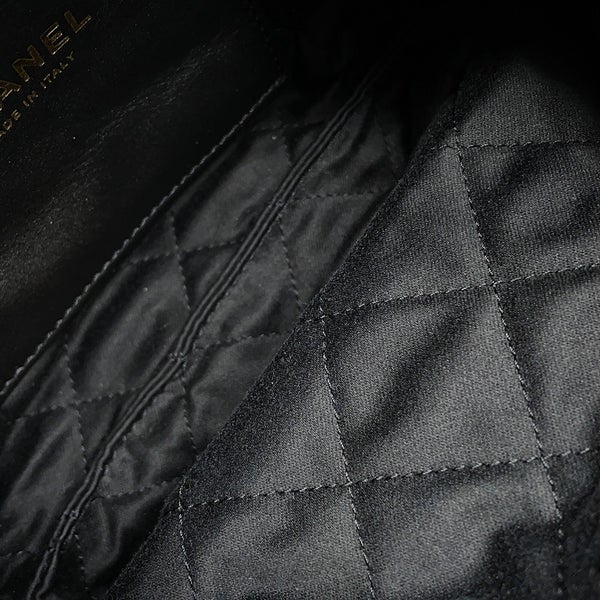 シャネル ハンドバッグ CHANEL22 ミニ ココマーク シャイニーカーフレザー AS3980 CHANEL 2wayショルダーバッグ 黒