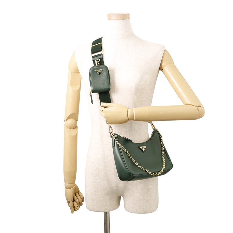 プラダ ショルダーバッグ Re-Edition 2005 サフィアーノレザー 1BH204 PRADA 2wayバッグ