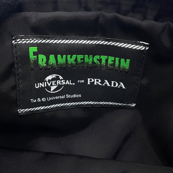 プラダ ボディバッグ ユニバーサルスタジオコラボ フランケンシュタイン ナイロン 2VL977 PRADA  ウエストバッグ 黒