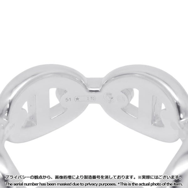 エルメス リング シェーヌダンクル アンシェネPM Enchainee SV925シルバー リングサイズ51 HERMES 指輪 ジュエリー
