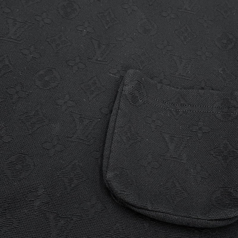 ルイヴィトン Ｔシャツ シグネチャー 3Dポケット モノグラム  メンズサイズS LOUIS VUITTON トップス 黒 ブラック