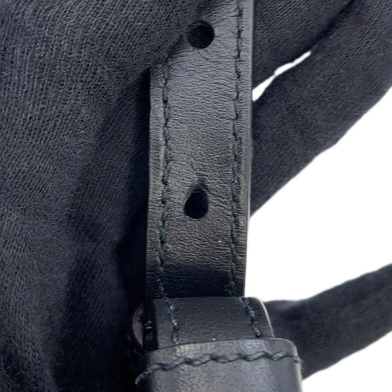 プラダ ハンドバッグ ジャカード トライアングルロゴ キャンバス 1BA172 PRADA 2way 黒