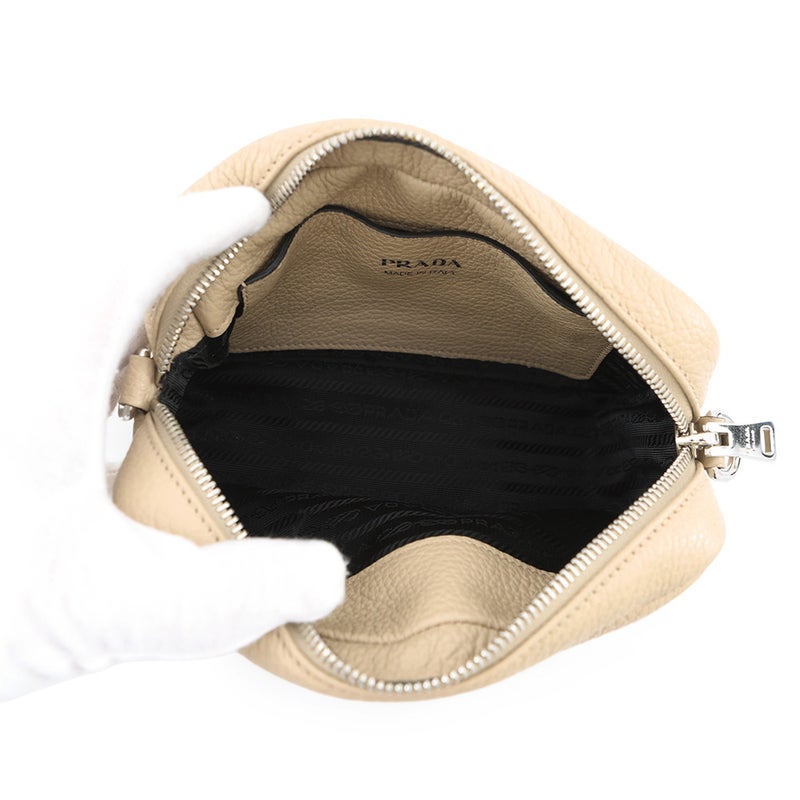プラダ ショルダーバッグ ヴィッテロダイノ 1BH192 PRADA ベージュ