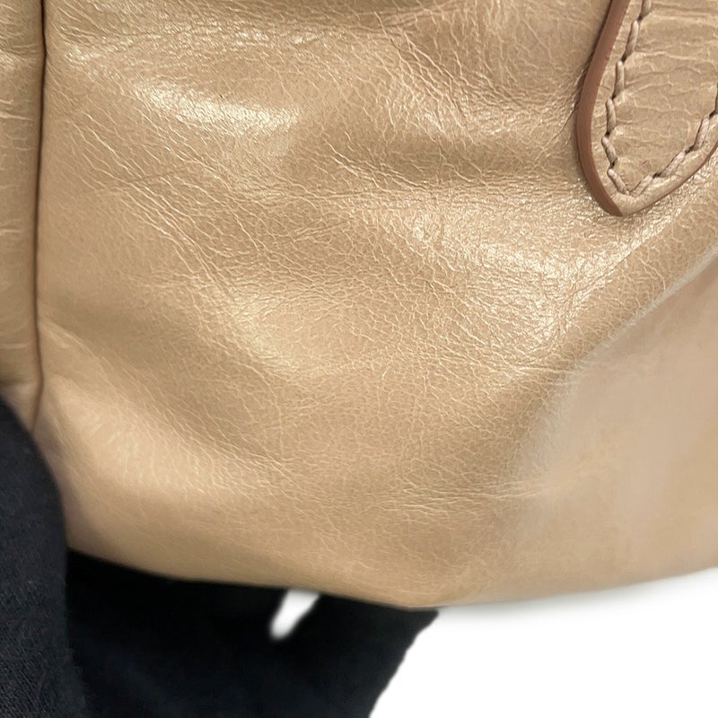 プラダ ハンドバッグ トップハンドル ミニバッグ  ダングルレザー 1BB137 PRADA