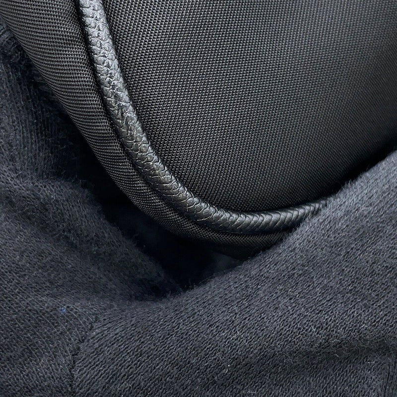 プラダ リュック ナイロン レオパード バックパック 1BZ811 PRADA バッグ リュックサック 黒