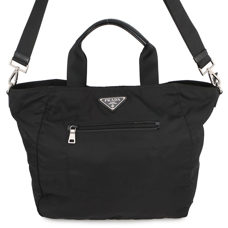 プラダ トートバッグ ナイロン BR4376 PRADA 2way 黒