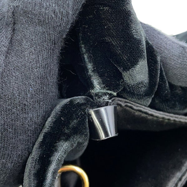 プラダ ハンドバッグ ミニバッグ ベルベット 1BA410 PRADA 2way 黒