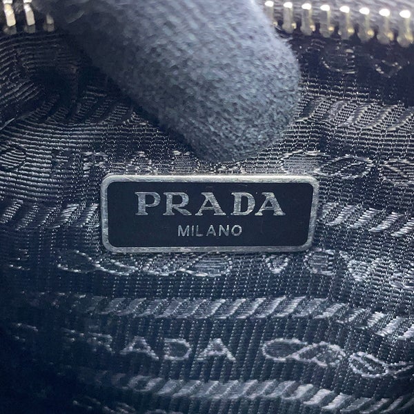 プラダ ショルダーバッグ Re-Edition 2005 ナイロン 1BH204 PRADA 2wayバッグ 黒
