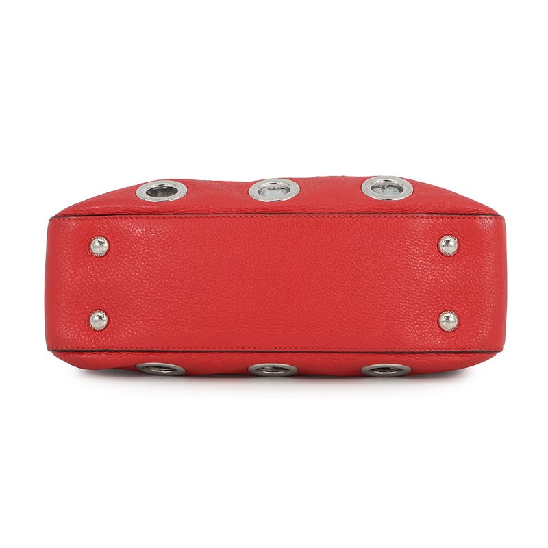 プラダ チェーンハンドバッグ パンチング レザー 1BB017 PRADA