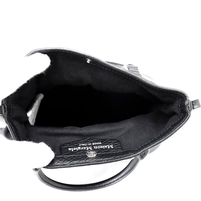 メゾンマルジェラ ハンドバッグ 5AC マイクロ レザー S56WG0081 Maison Margiela 2way 黒