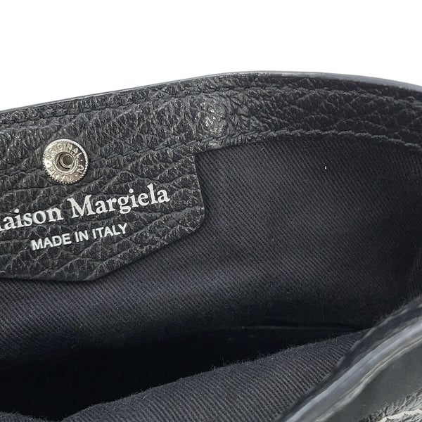 メゾンマルジェラ ハンドバッグ 5AC マイクロ レザー S56WG0081 Maison Margiela 2way 黒