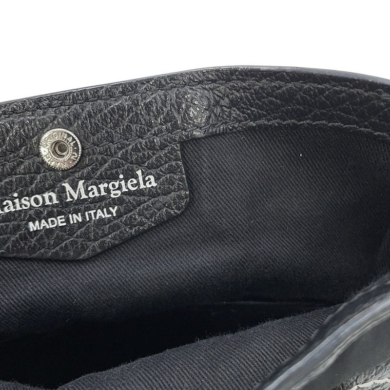 メゾンマルジェラ ハンドバッグ 5AC マイクロ レザー S56WG0081 Maison Margiela 2way 黒