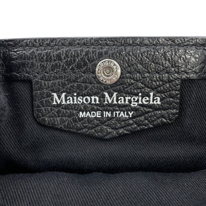 メゾンマルジェラ ハンドバッグ 5AC マイクロ レザー S56WG0081 Maison Margiela 2way 黒