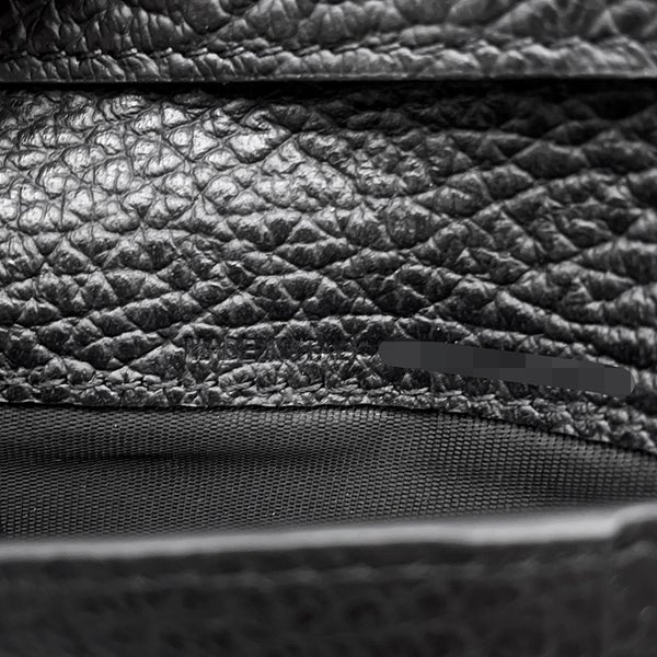 メゾンマルジェラ コインケース 4ステッチ ジップウォレット レザー SA1VX0019 Maison Margiela カードケース 黒