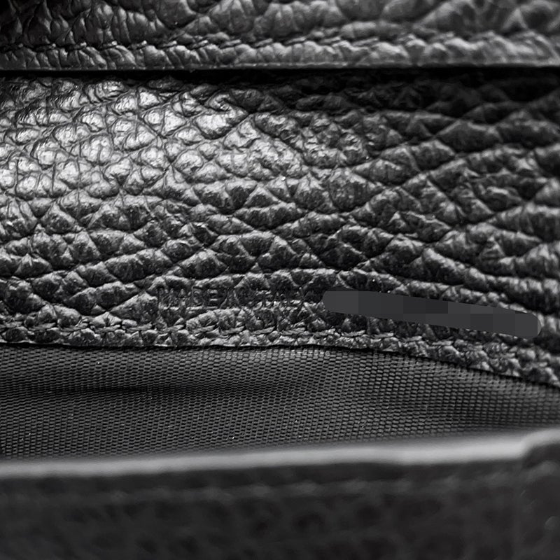 メゾンマルジェラ コインケース 4ステッチ ジップウォレット レザー SA1VX0019 Maison Margiela カードケース 黒
