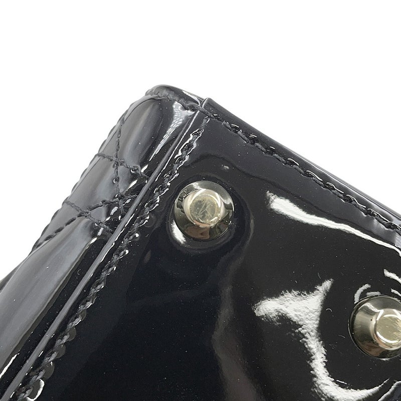 クリスチャン・ディオール ハンドバッグ カナージュ レディディオール ミニ M0505OWCB 2way 黒