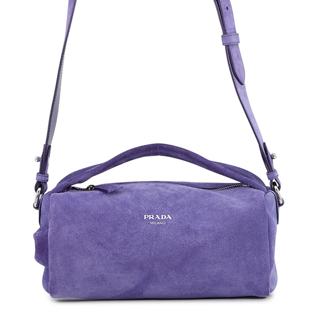 プラダ ハンドバッグ スエード 2VH188 PRADA 2wayショルダーバッグ
