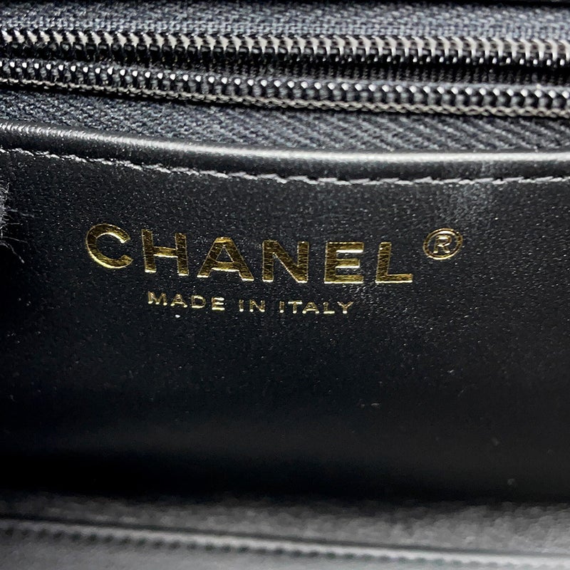 シャネル ハンドバッグ ミニ マトラッセ ココマーク レザー AS4416 CHANEL 2wayショルダーバッグ 黒