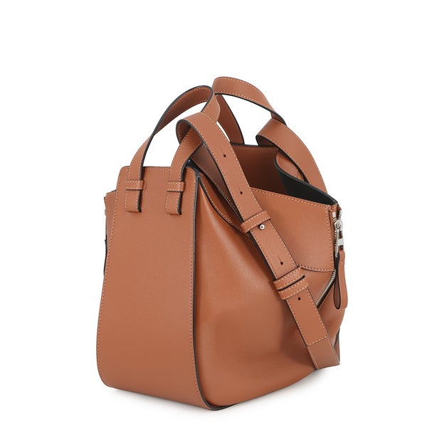 ロエベ ショルダーバッグ ハンモック スモール クラシックカーフレザー 387.30.S35 LOEWE 2WAY ブラウン セール品