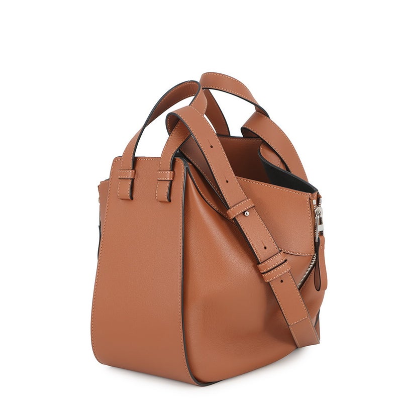 ロエベ ショルダーバッグ ハンモック スモール クラシックカーフレザー 387.30.S35 LOEWE 2WAY ブラウン セール品