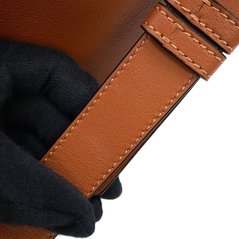 ロエベ ショルダーバッグ ハンモック スモール クラシックカーフレザー 387.30.S35 LOEWE 2WAY ブラウン セール品