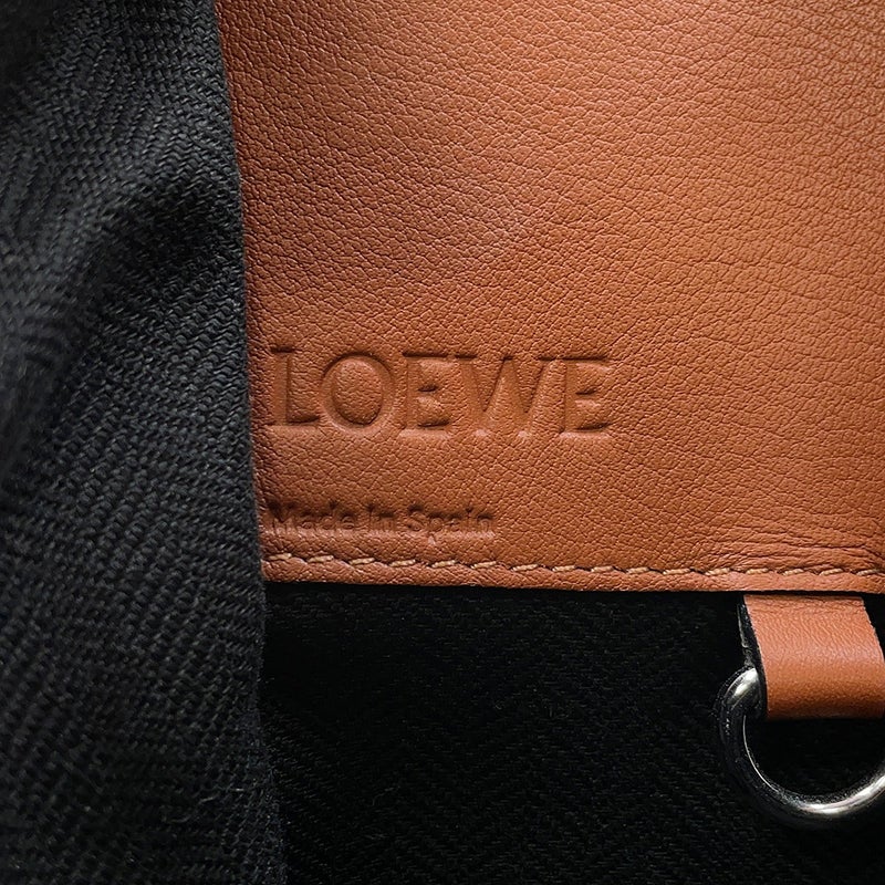 ロエベ ショルダーバッグ ハンモック スモール クラシックカーフレザー 387.30.S35 LOEWE 2WAY ブラウン セール品