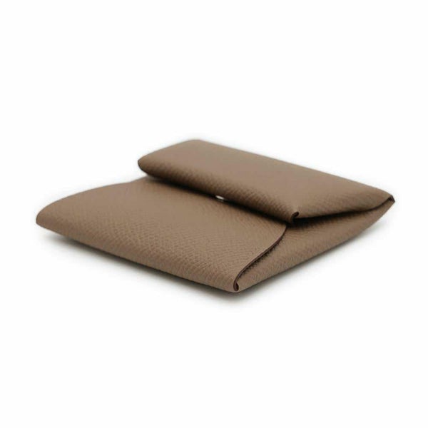 エルメス コインケース バスティア エトゥープ エプソン B刻印 HERMES 財布