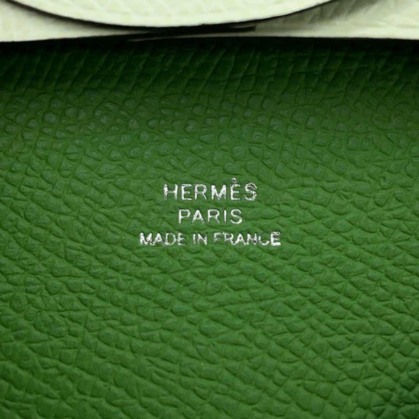 エルメス コインケース バスティア ヴェルソ ヴェールフィズ/ヴェールユッカ エプソン B刻印