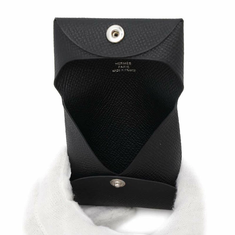 エルメス コインケース バスティア ブラック エプソン B刻印 HERMES 財布