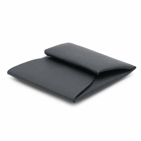 エルメス コインケース バスティア ヴェルソ ブルーオーシャン/モーヴペール シェブルミゾル W刻印 シェーブル