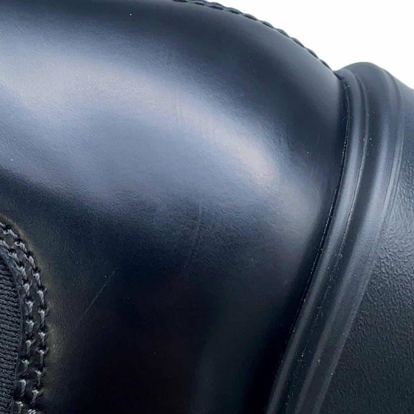 プラダ ブーツ モノリス チェルシー レディースサイズ37 2/1 1T256N PRADA 靴 黒